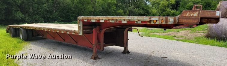 image for item EA2482 2001 Jet drop deck equipment trailer