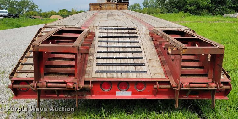 image for item EA2482 2001 Jet drop deck equipment trailer