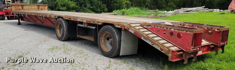 image for item EA2482 2001 Jet drop deck equipment trailer