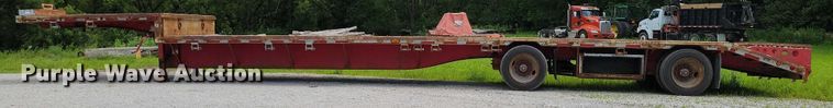 image for item EA2482 2001 Jet drop deck equipment trailer