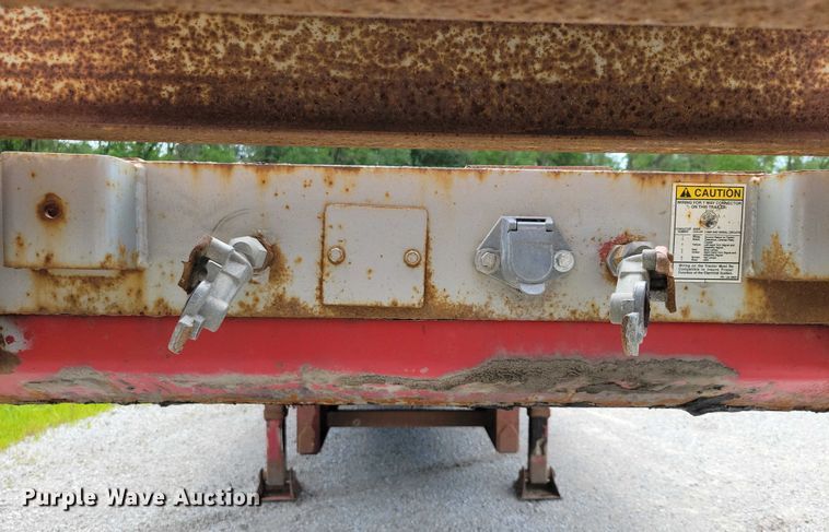 image for item EA2482 2001 Jet drop deck equipment trailer