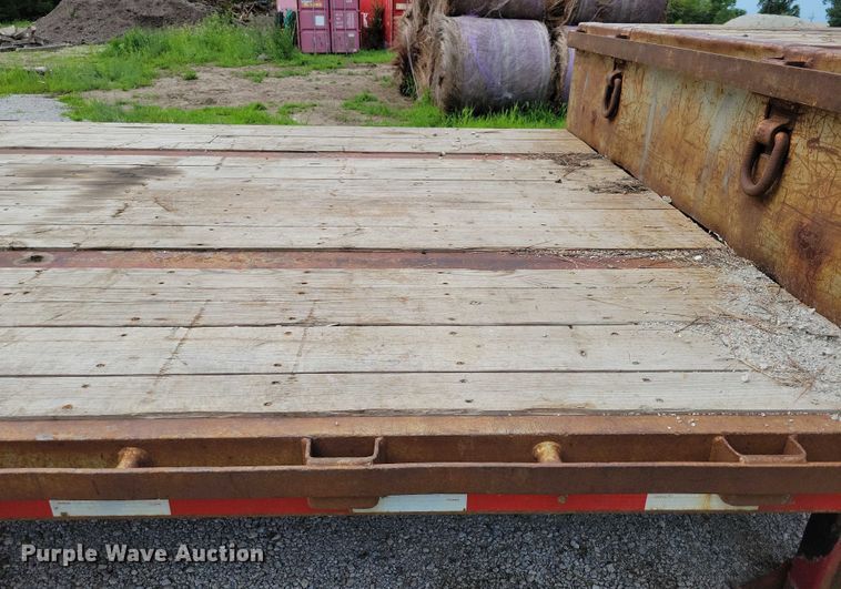 image for item EA2482 2001 Jet drop deck equipment trailer