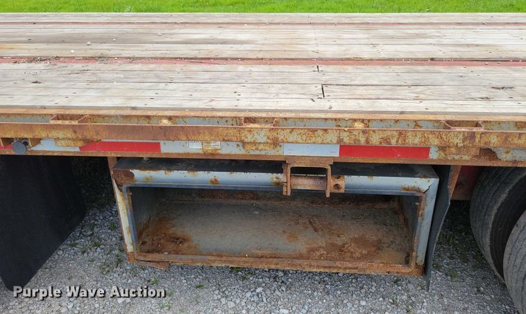 image for item EA2482 2001 Jet drop deck equipment trailer