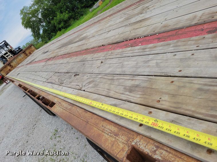 image for item EA2482 2001 Jet drop deck equipment trailer