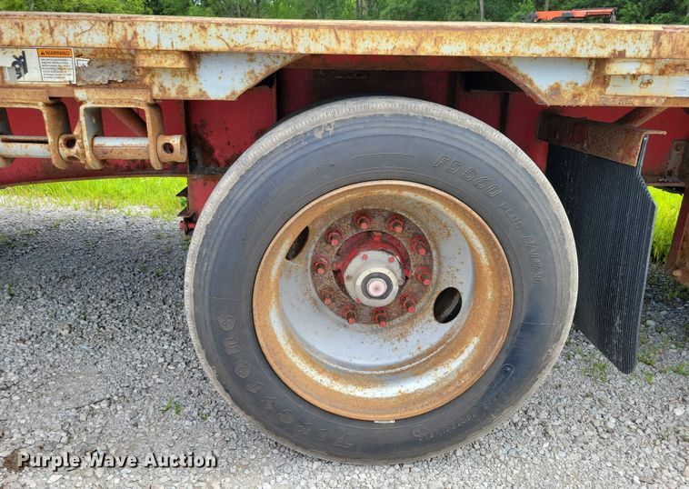 image for item EA2482 2001 Jet drop deck equipment trailer