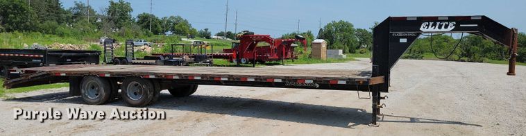 image for item EA2487 2018 Elite equipment trailer