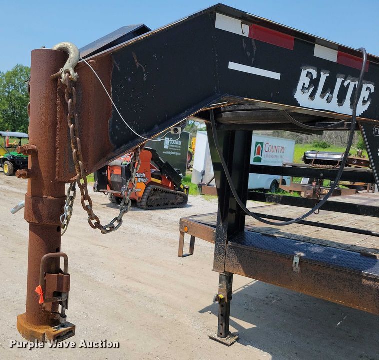 image for item EA2487 2018 Elite equipment trailer