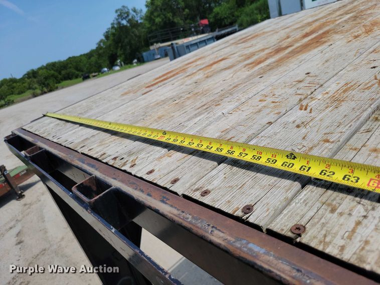 image for item EA2489 2016 Behnke Enterprises tilt deck equipment trailer