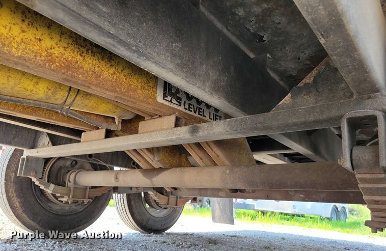 image for item EA2489 2016 Behnke Enterprises tilt deck equipment trailer