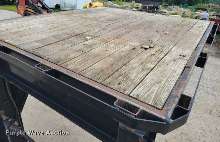 image for item EA2490 2014 Behnke DT8X16E900GN tilt deck equipment trailer