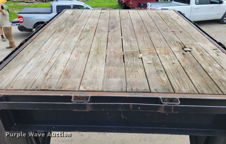 image for item EA2490 2014 Behnke DT8X16E900GN tilt deck equipment trailer