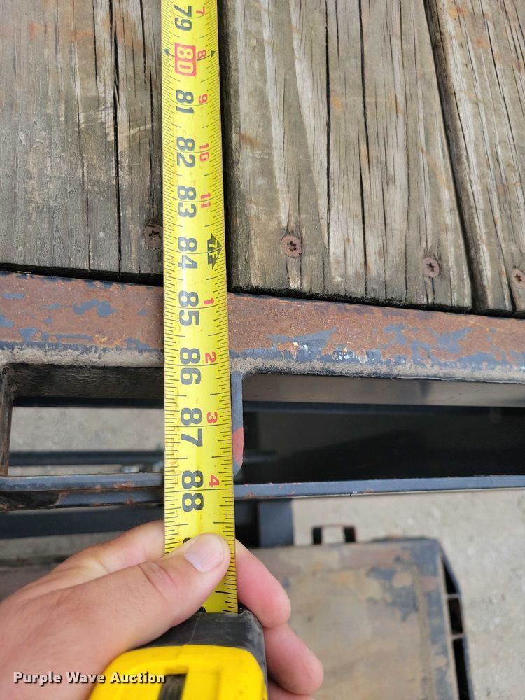 image for item EA2490 2014 Behnke DT8X16E900GN tilt deck equipment trailer