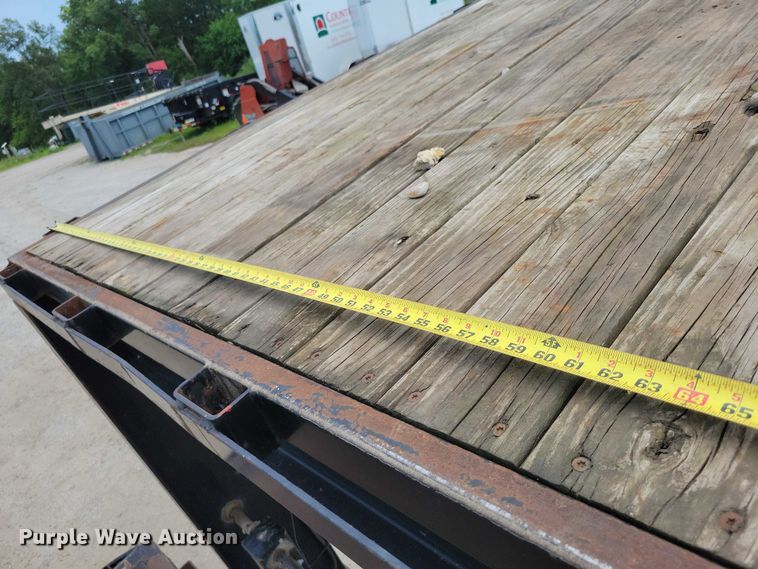 image for item EA2490 2014 Behnke DT8X16E900GN tilt deck equipment trailer