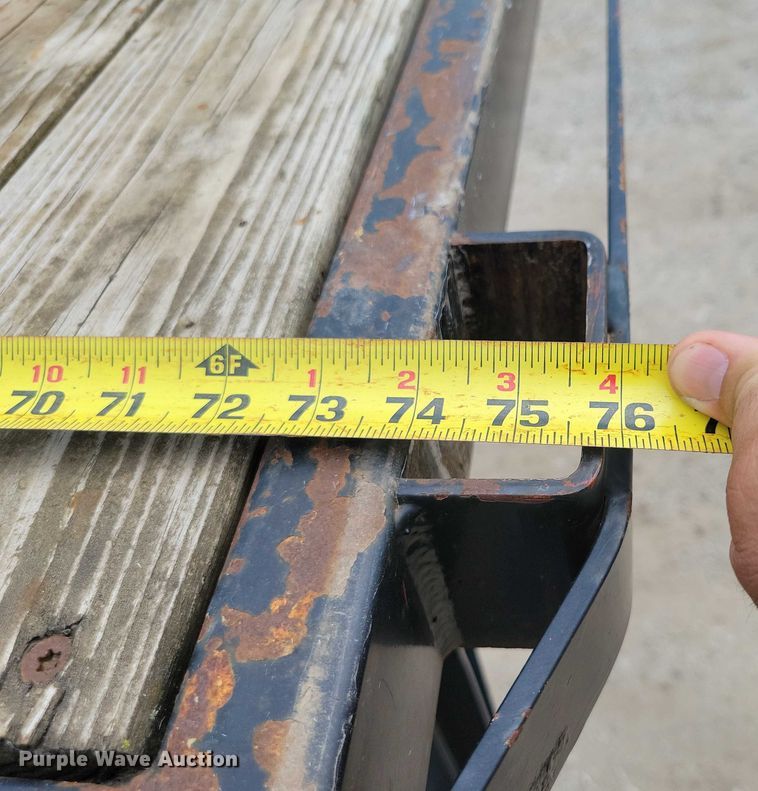 image for item EA2490 2014 Behnke DT8X16E900GN tilt deck equipment trailer