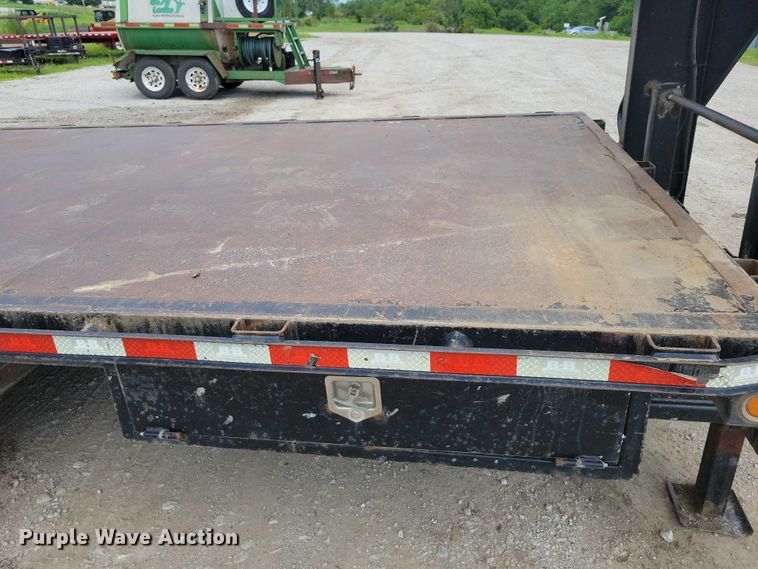 image for item EA2490 2014 Behnke DT8X16E900GN tilt deck equipment trailer