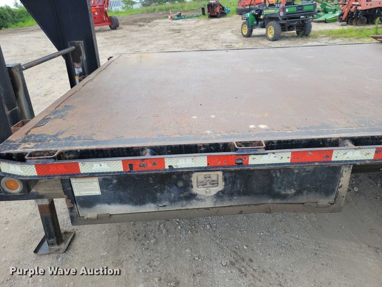 image for item EA2490 2014 Behnke DT8X16E900GN tilt deck equipment trailer