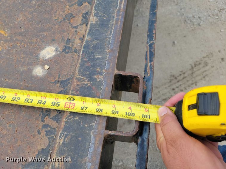 image for item EA2490 2014 Behnke DT8X16E900GN tilt deck equipment trailer