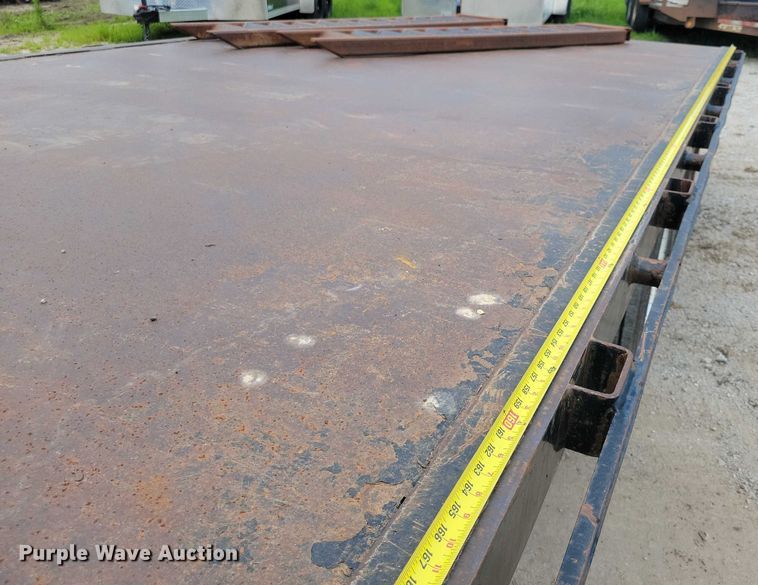 image for item EA2490 2014 Behnke DT8X16E900GN tilt deck equipment trailer