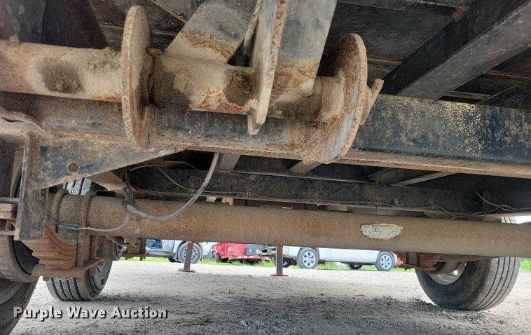 image for item EA2490 2014 Behnke DT8X16E900GN tilt deck equipment trailer