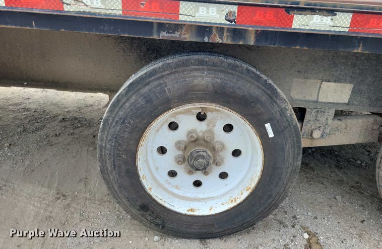 image for item EA2490 2014 Behnke DT8X16E900GN tilt deck equipment trailer