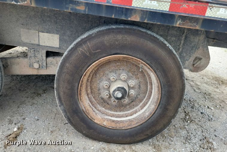 image for item EA2490 2014 Behnke DT8X16E900GN tilt deck equipment trailer