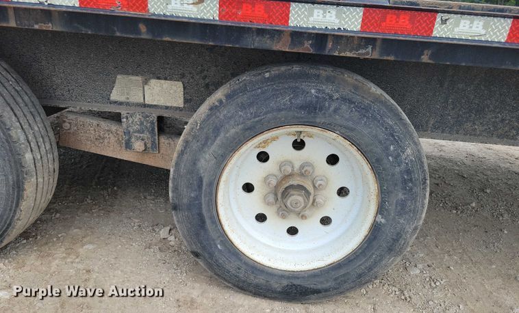 image for item EA2490 2014 Behnke DT8X16E900GN tilt deck equipment trailer