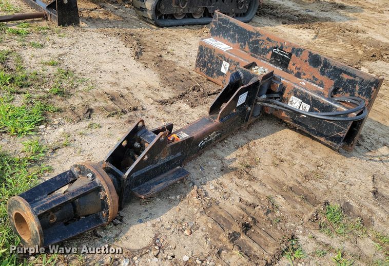 image for item EA2492 Skid steer silt fence plow