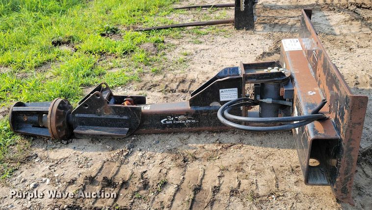 image for item EA2492 Skid steer silt fence plow