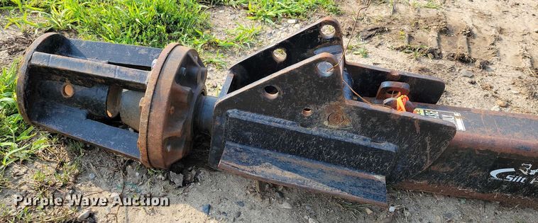 image for item EA2492 Skid steer silt fence plow