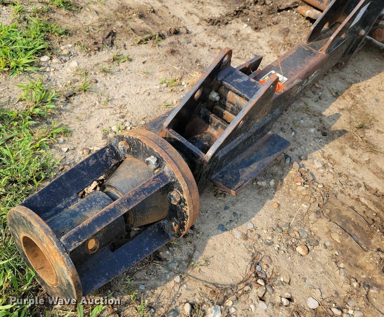 image for item EA2492 Skid steer silt fence plow