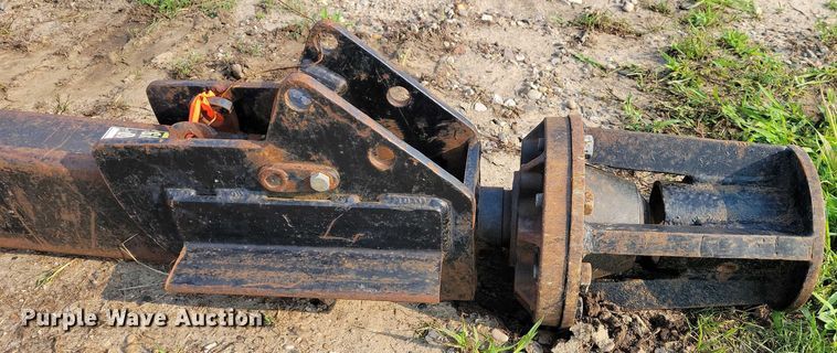 image for item EA2492 Skid steer silt fence plow