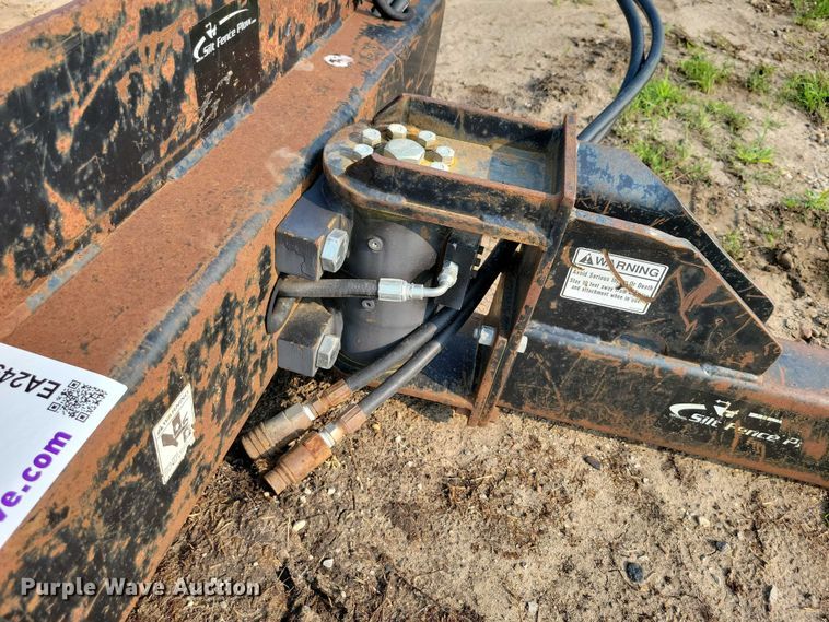 image for item EA2492 Skid steer silt fence plow