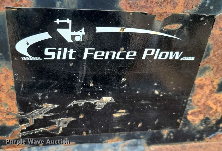 image for item EA2492 Skid steer silt fence plow