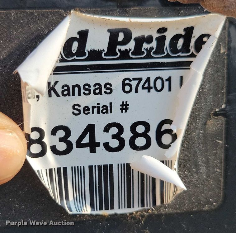 image for item EA2494 Land Pride BS 20 skid steer bale spear