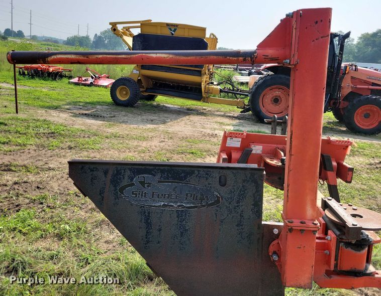 image for item EA2498 Silt Fence Plow  RPPSFP-36 skid steer silt fence plow