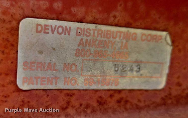 image for item EA2499 Tommy silt fence plow