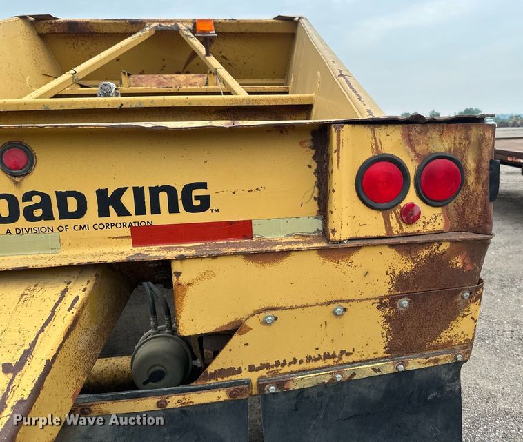 image for item EB2649 1993 Load King 2060-38-3 bottom dump trailer