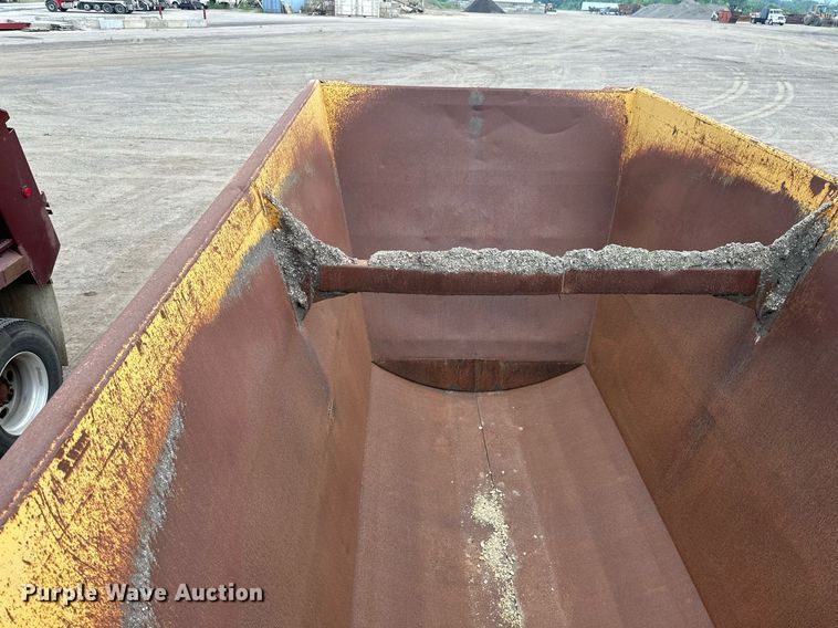 image for item EB2649 1993 Load King 2060-38-3 bottom dump trailer