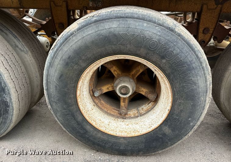 image for item EB2649 1993 Load King 2060-38-3 bottom dump trailer