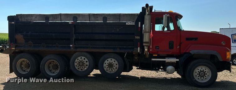 image for item EB2807 1997 Mack CL713 dump truck