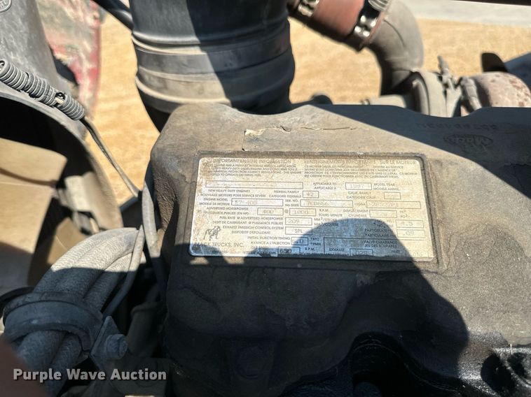 image for item EB2807 1997 Mack CL713 dump truck