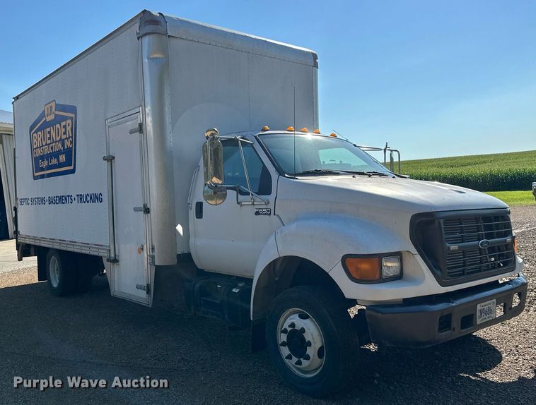 image for item EB2809 2000 Ford F650 box truck