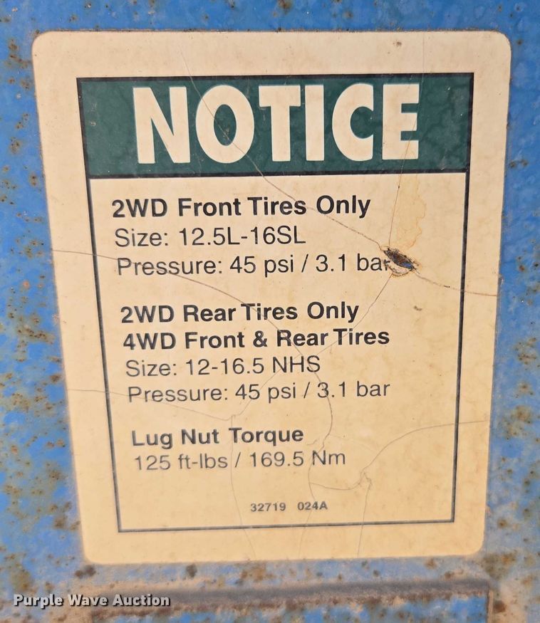 image for item EC1107 Genie S-40 boom lift