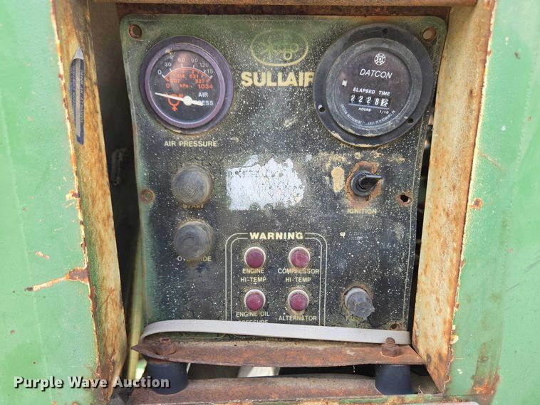 image for item EC4344 Sullair 185 DPC 2 JD air compressor