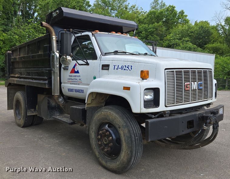 image for item EC4345 2000 GMC C7500 dump truck