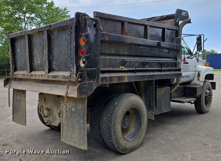 image for item EC4345 2000 GMC C7500 dump truck