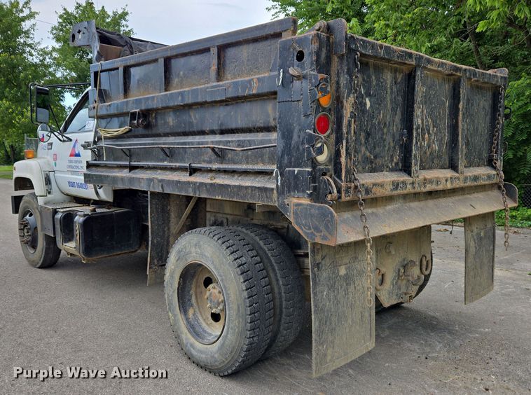 image for item EC4345 2000 GMC C7500 dump truck