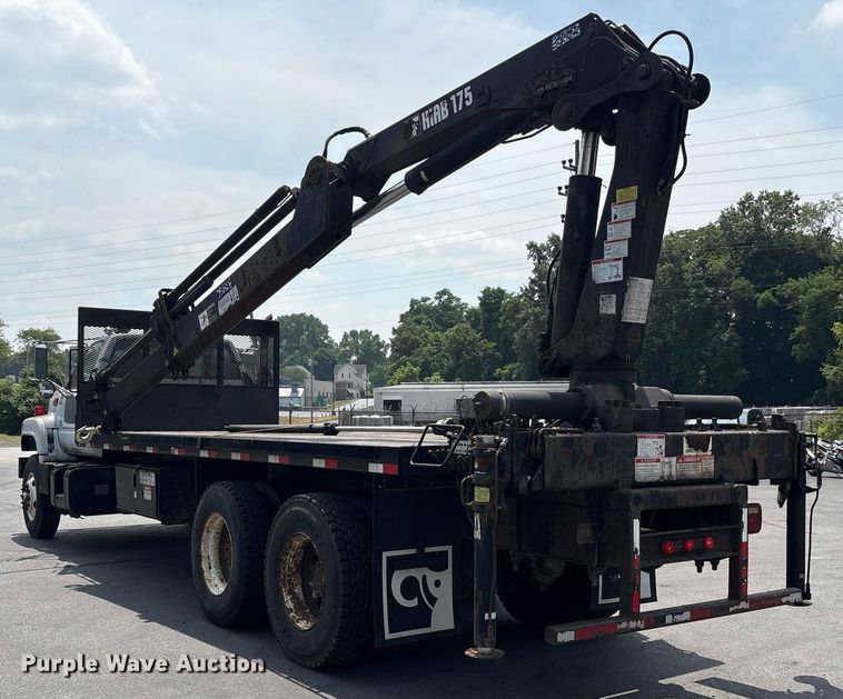image for item EC4355 2000 GMC C8500 crane truck