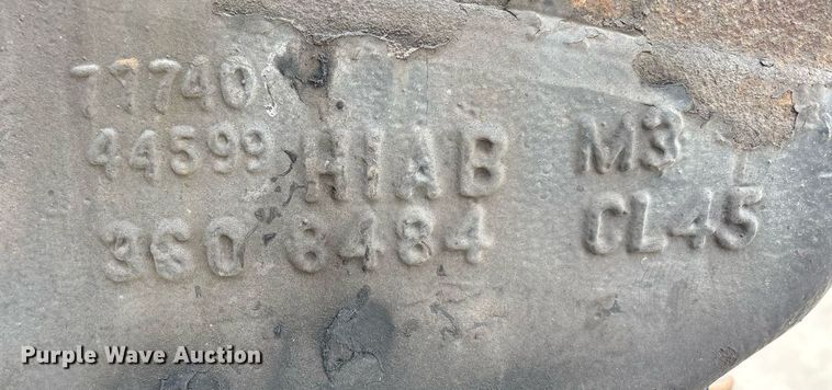 image for item EC4355 2000 GMC C8500 crane truck