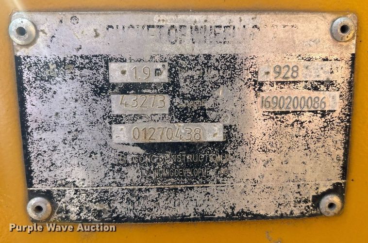 image for item EC4361 2022 SDLG L938F wheel loader